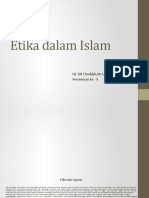 Etika dalam Islam pertemuan 1