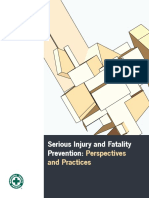 Serious Injury and Fatality Prevention