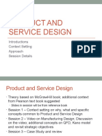 Product and Service Design - v4