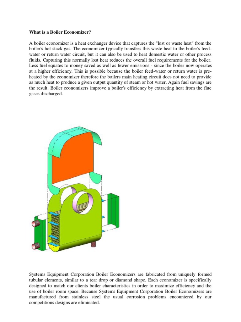 Understanding Boiler Economizers | PDF