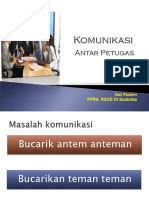 Komunikasi Antar Petugas - ISTN PDF