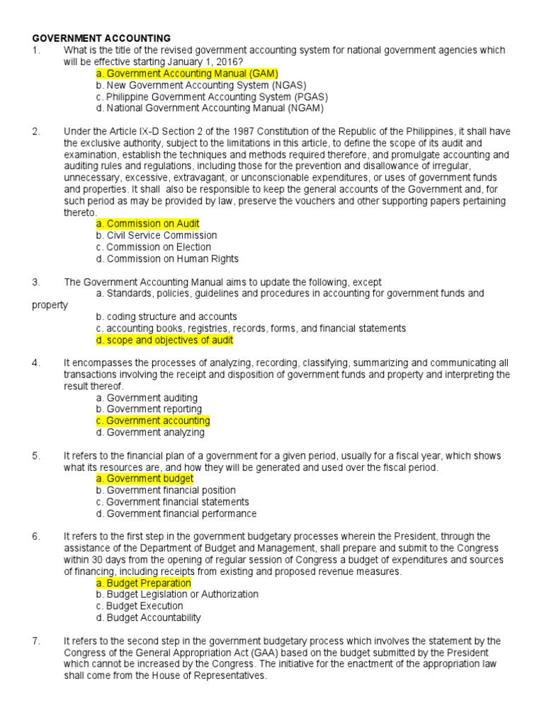 Afar Government Accounting Debits And Credits Payroll Tax