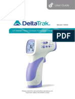 DT-8806H Non-Contact Forehead Infrared Thermometer: User Guide