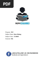 Unit 1 - Data Mining - www.rgpvnotes.in.pdf
