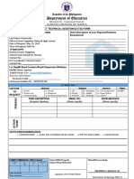 Fm-Sds-Ict-001 Rev 01 Ict Technical Assistance (Ta) Form-Editable