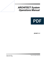 Architect Operation Manual PDF