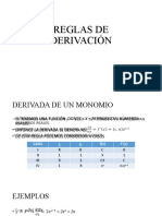 Reglas de Derivación