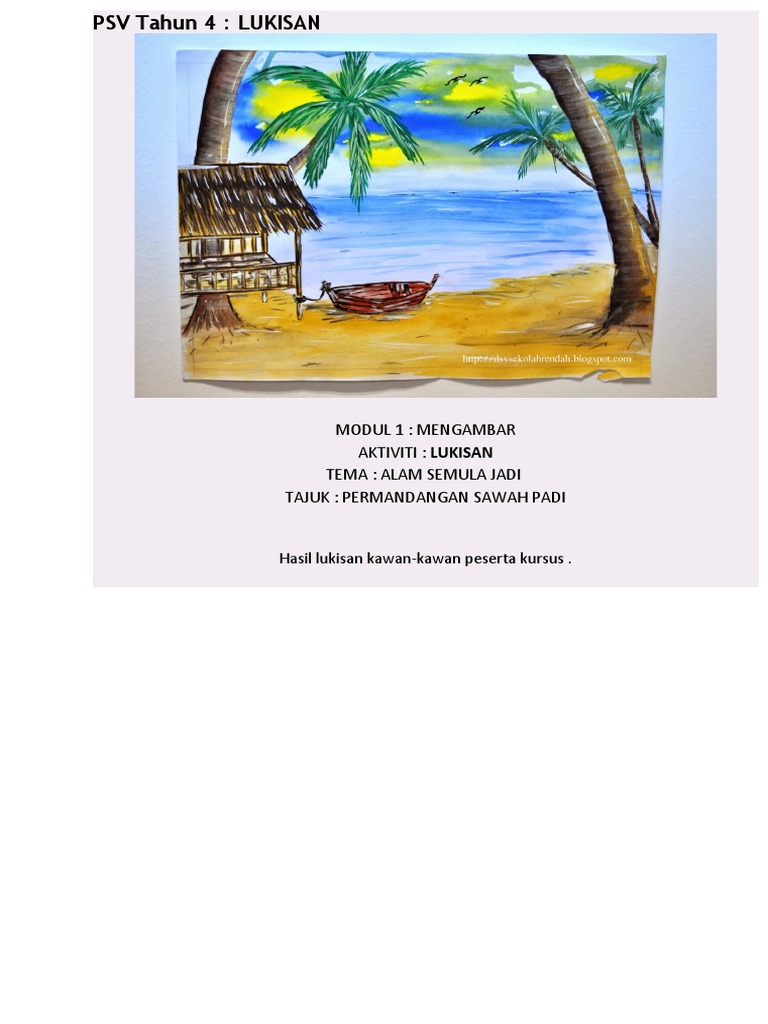 Psv Tahun 4 Pdf