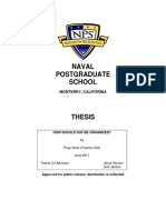 Naval Postgraduate School: Monterey, California