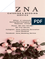 Azna Catering Package