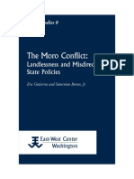 The Moro Conflict- Landlessness and Misdirected State Policies copy