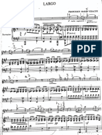Sheet music - Veracini - Largo [flute-piano]