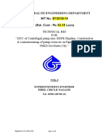 SITC of Centrifugal Pump Sets and HDPE Pipeline