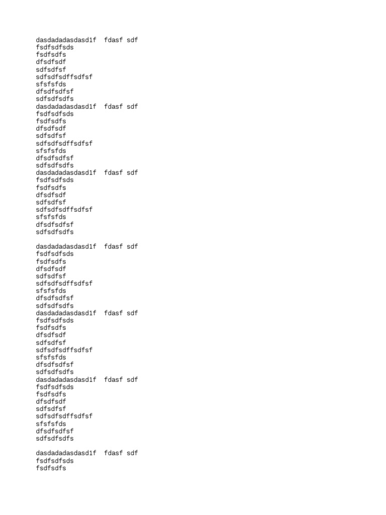 Dasdasdasd | PDF