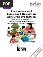 Tle9agricropproduction - q1 - m7 - Undertakinghorticulturalproductionworkasdirected - v3