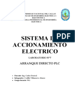 Laboratorio N7 Sistema de Accionamiento Electrico