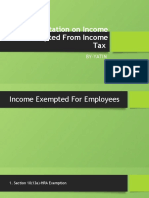 Presentation on Income Exempted From Income Tax.pptx