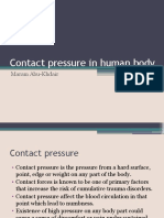Contact Pressure in Human Body: Maram Abu-Khdair