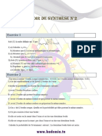 Devoir de Synthèse 2 (Corrigé)