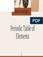 Periodic Table of Elements