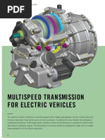 Multi Speed Transmission For Elect