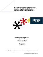 B2-C1 Modellsatz Nr.4, HV Aufgaben PDF