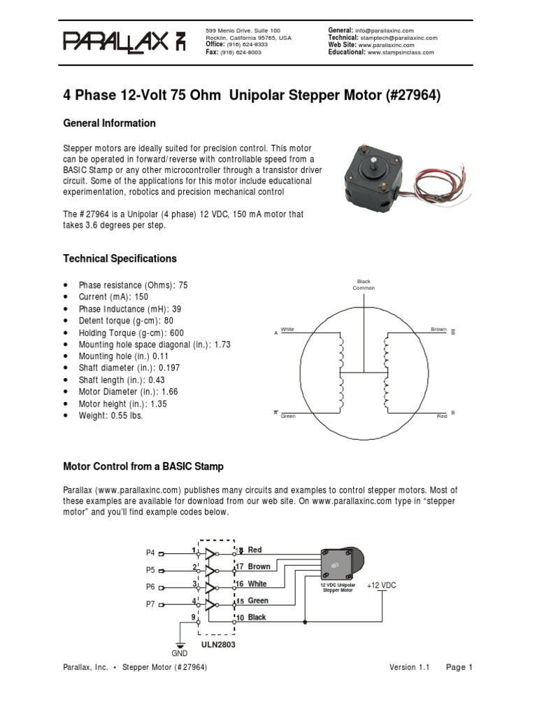 Stepper Motor Guide for Engineers | PDF | Electric Motor | Electrodynamics