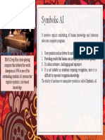 Symbolic AI: It Involves Explicit Embedding of Human Knowledge and Behaviour Rules Into Computer Programs