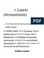 Arthur Lewis (économiste) — Wikipédia