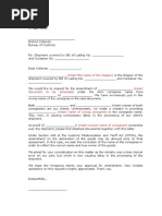 Sample Sole Source Letter | PDF