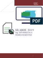 Silabos Informatica 2019