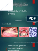 Micosis en Orl - Luis PDF