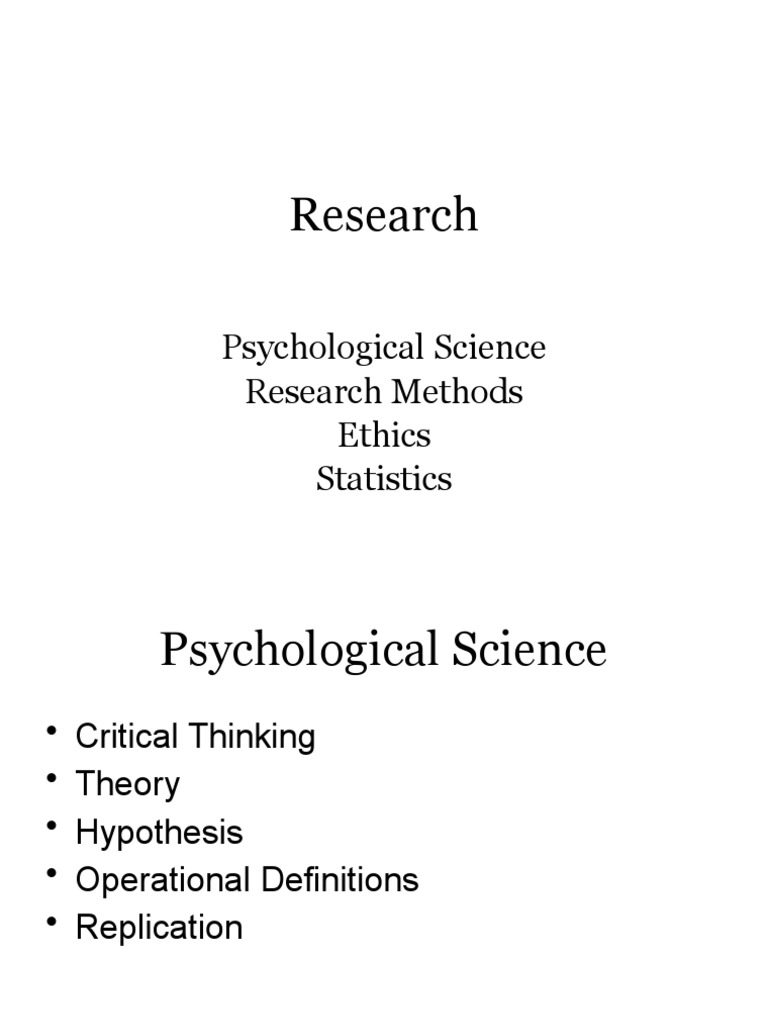IRB Guidelines in Psychological Research | PDF | Experiment | Survey ...