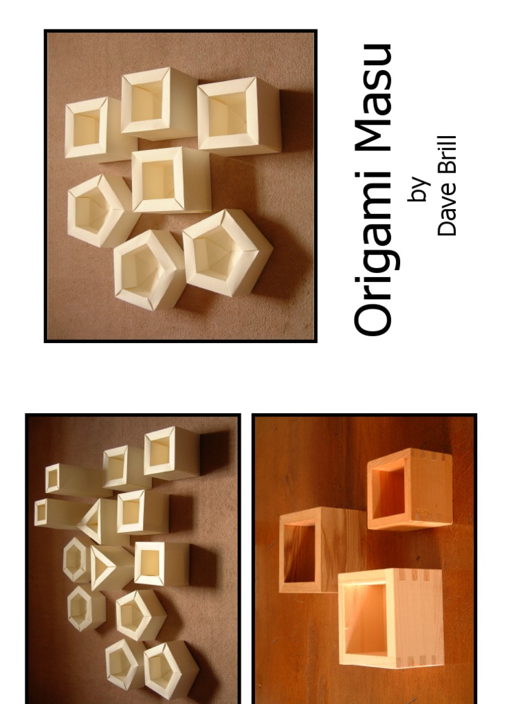 Masu | PDF | Origami | Teaching Mathematics