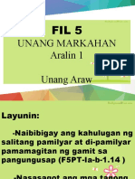 Grade 5 PPT - Filipino - Q1 - W1 - Day 1-5 Edited