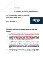 Case 21: Maynard Company (A) : Our Objective Is To Look at The Concept of Balance Sheet