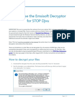 Emsisoft - How To Stop Djvu