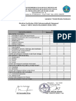 Lampiran 7 Contoh Struktur Kurikulum