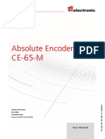 Datasheet-TR ELECTRONICS-Absolute Encoder Model CE 65M (KAM Kampf L2C Elevator)