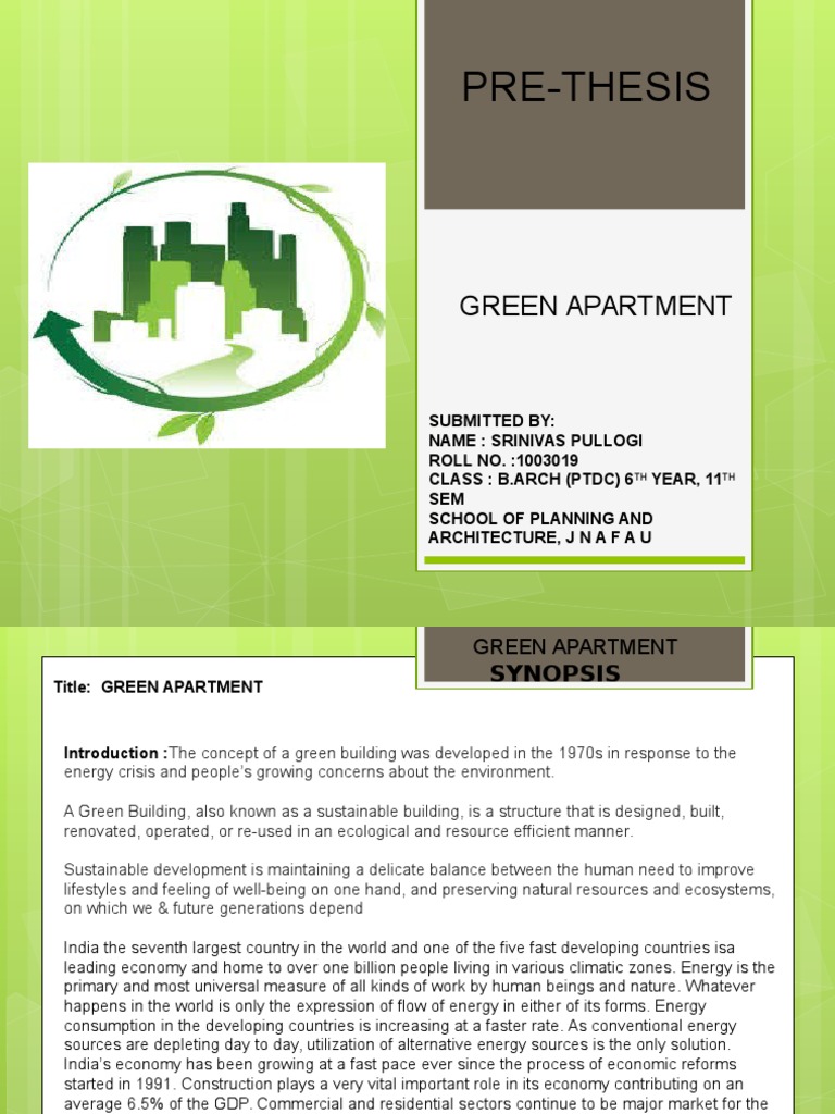 Gallery Detail: Green Apartment Sustainable Design Insights Pdf