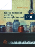 Bora Cosic - Rolul Familiei