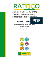 Habilidades previas al braille 0-24 meses Guía por áreas .pdf