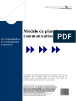 Modele de Plan de Communication