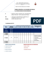 Informe Atención A PP - Ff. 3ro Sec