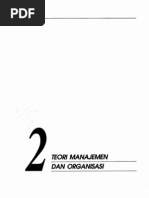 Download Bab2 Teori Manajemen Dan Organisasi by stampan_1 SN47234696 doc pdf