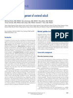 Ureteral calculi CUA 2015