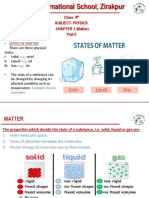 Subject-Physics CHAPTER-1 (Matter) Class - 8
