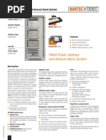 PAGA Public Adress and General Alarm System