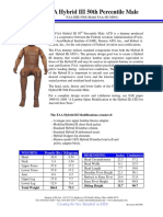 Faa Hybrid Iii 50Th Percentile Male: Creating The New Standard in Atds