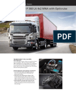 The New P 360 LA 4x2 MNA With Opticruise: Scania Haulage Trucks